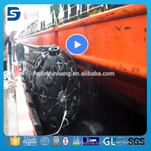 Defensa de goma costa afuera llena del barco hecha en China